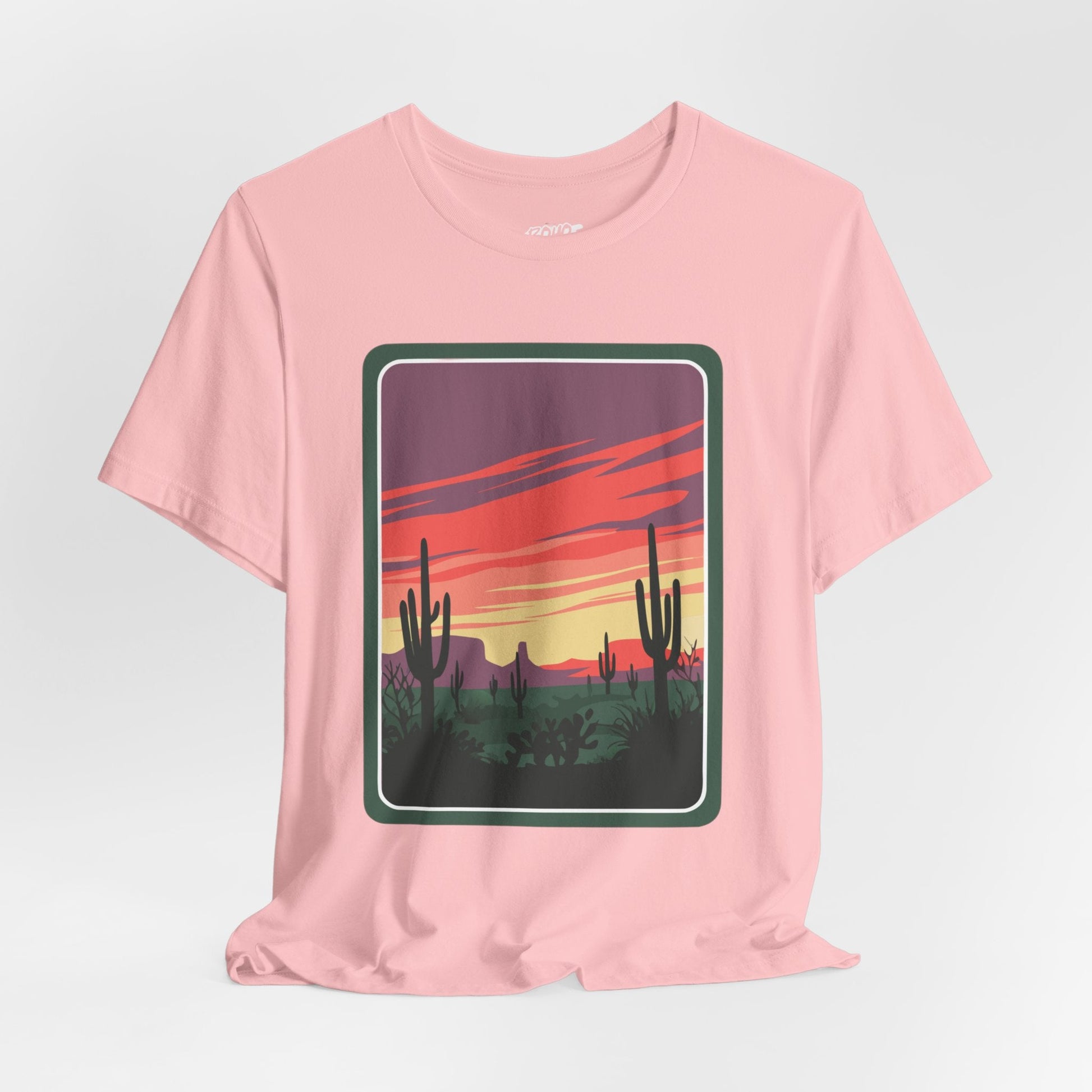 Desert Sunset Tee | Boho Style, Unisex Short Sleeve Shirt, Nature Lover Gift, Adventure Apparel, Outdoor Exploration Clothing Printify