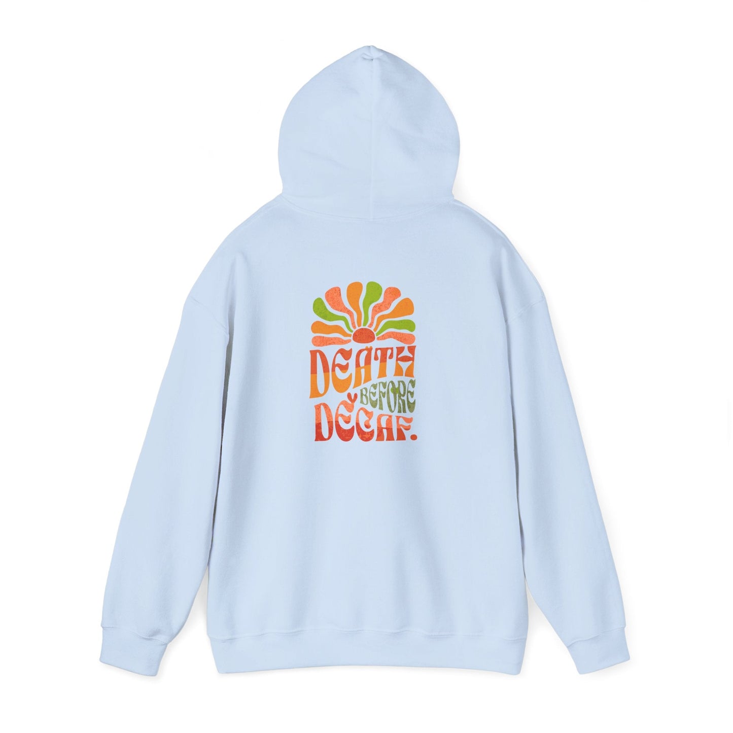 Colorful Retro Hoodie - Perfect for Cozy Days and Celebrations Printify
