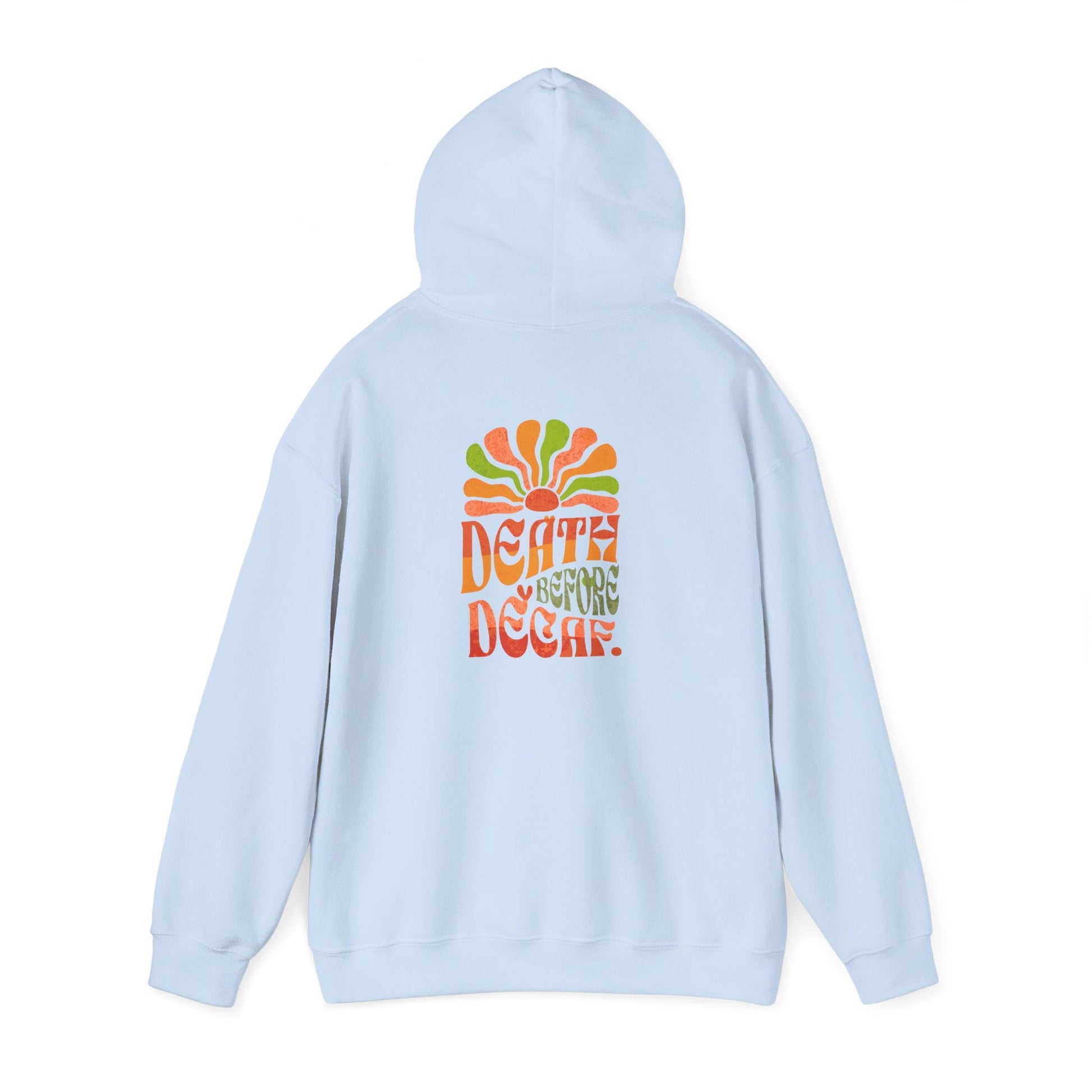 Colorful Retro Hoodie - Perfect for Cozy Days and Celebrations Printify