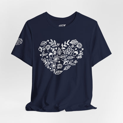 Floral Heart Tee