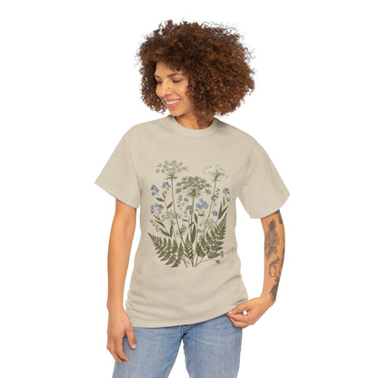 Botanical Art Unisex Heavy Cotton Tee Printify