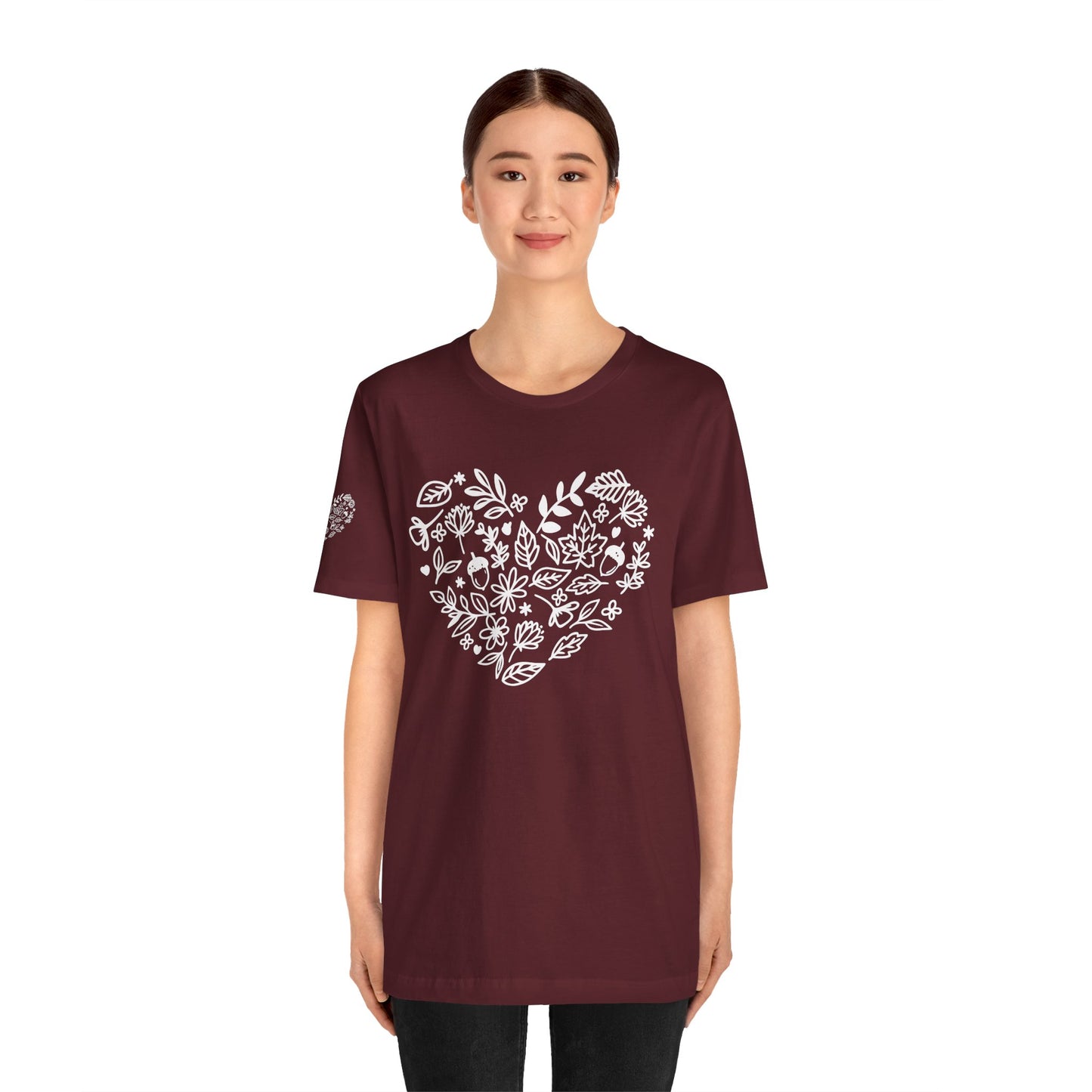 Floral Heart Tee