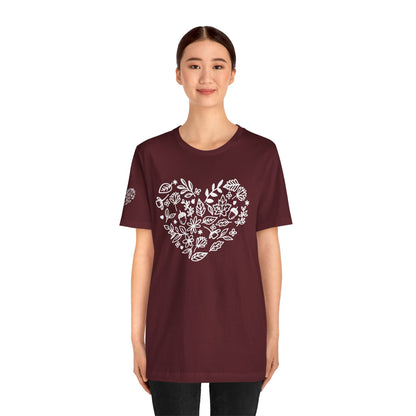 Floral Heart Tee