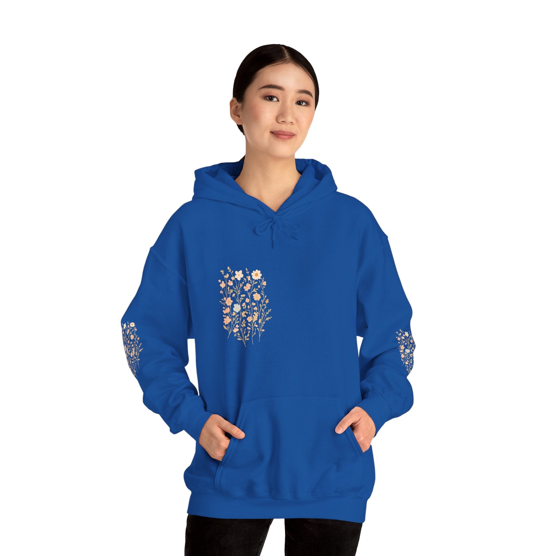 Hooded Sweatshirt - Wildflower Harmony Printify