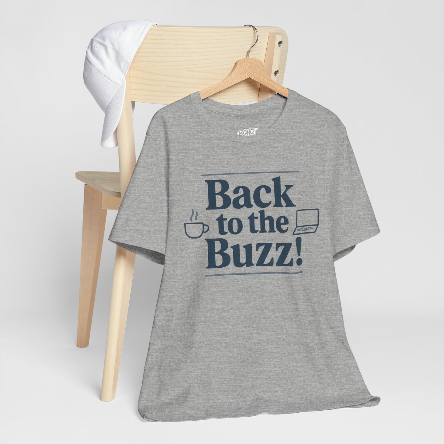 T-Shirt - 'Back to the Buzz' Unisex Jersey Short Sleeve Tee