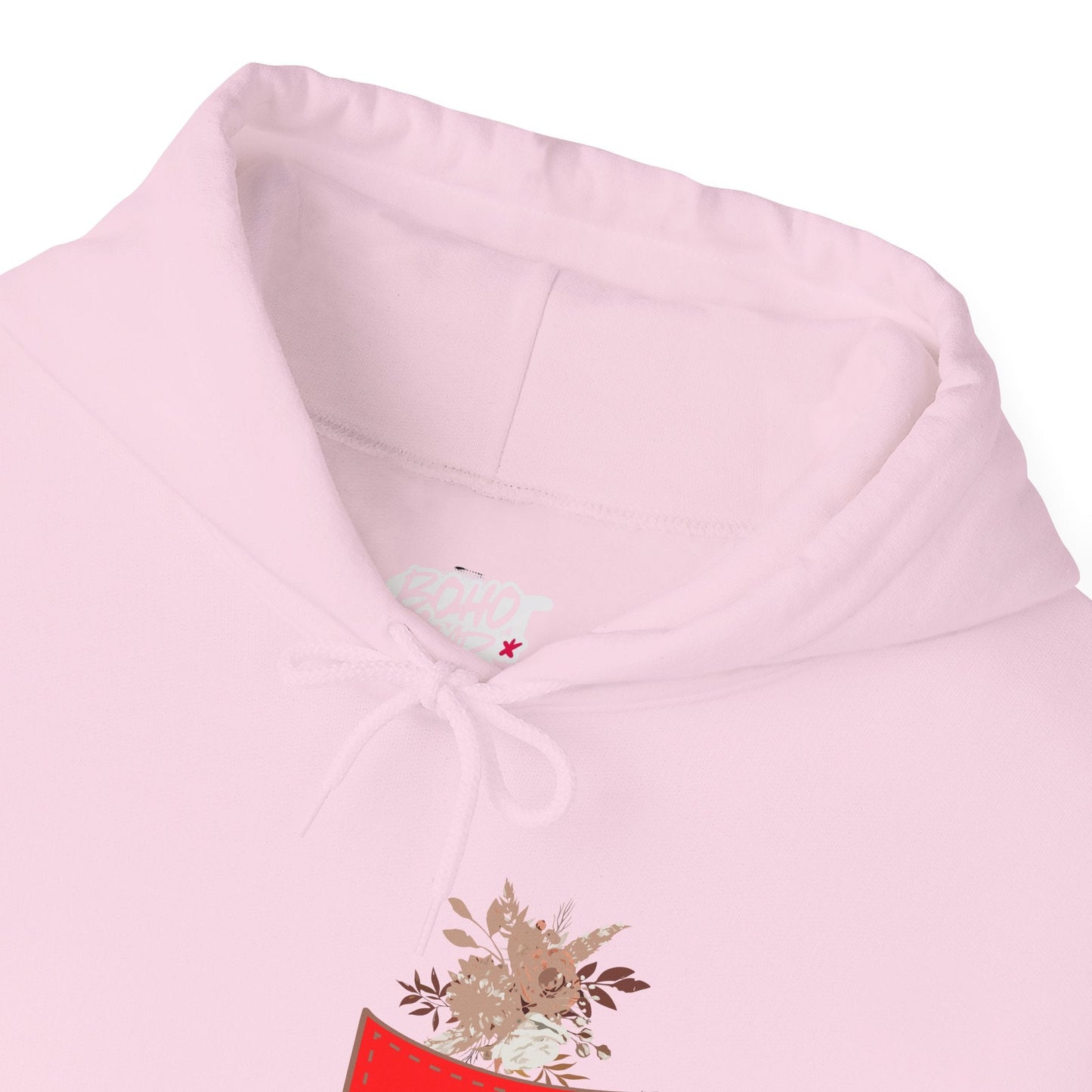 Funny Botanic Autumn Unisex Hoodie Sweatshirt with Pocket Flowers Boho Wear