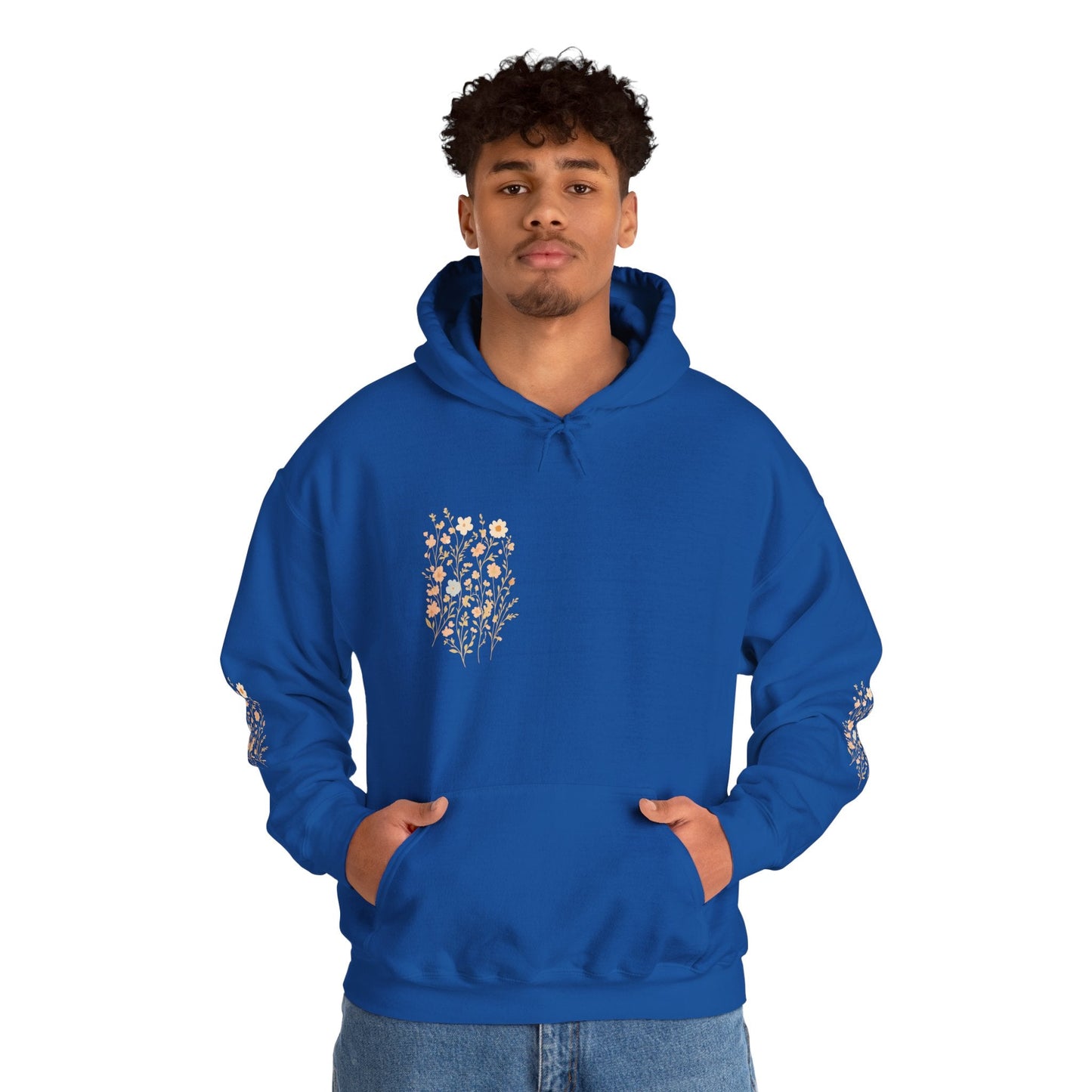 Hooded Sweatshirt - Wildflower Harmony Printify