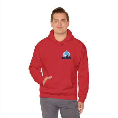 Mountain Adventure Unisex Hooded Sweatshirt - Cozy Gift for Nature Lovers, Casual Wear, Outdoor Fun, Hiking, Travel Printify