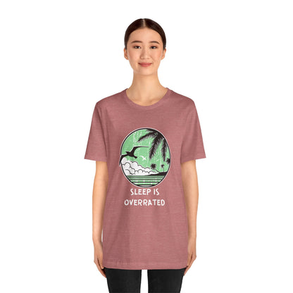Sleepy Days Unisex Tee: Beach Lovers Printify