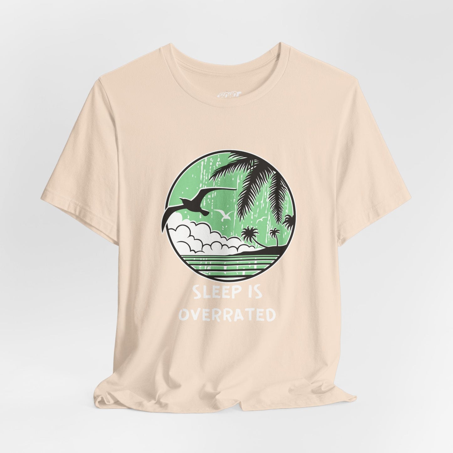 Sleepy Days Unisex Tee: Beach Lovers Printify