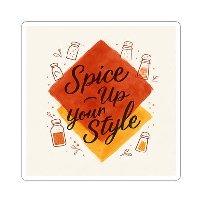 Sticker Set - Spice Up Your Style - Trendy Kiss-Cut Stickers Printify