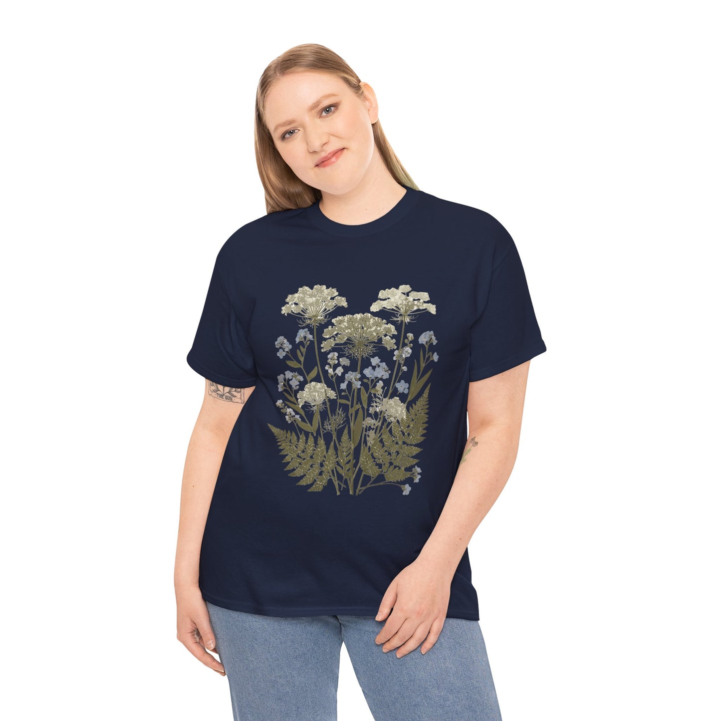 Botanical Art Unisex Heavy Cotton Tee