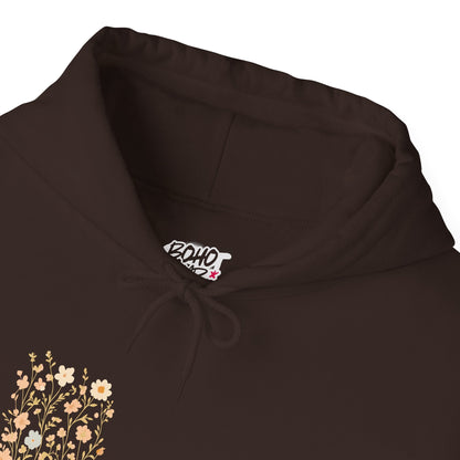 Hooded Sweatshirt - Wildflower Harmony Printify
