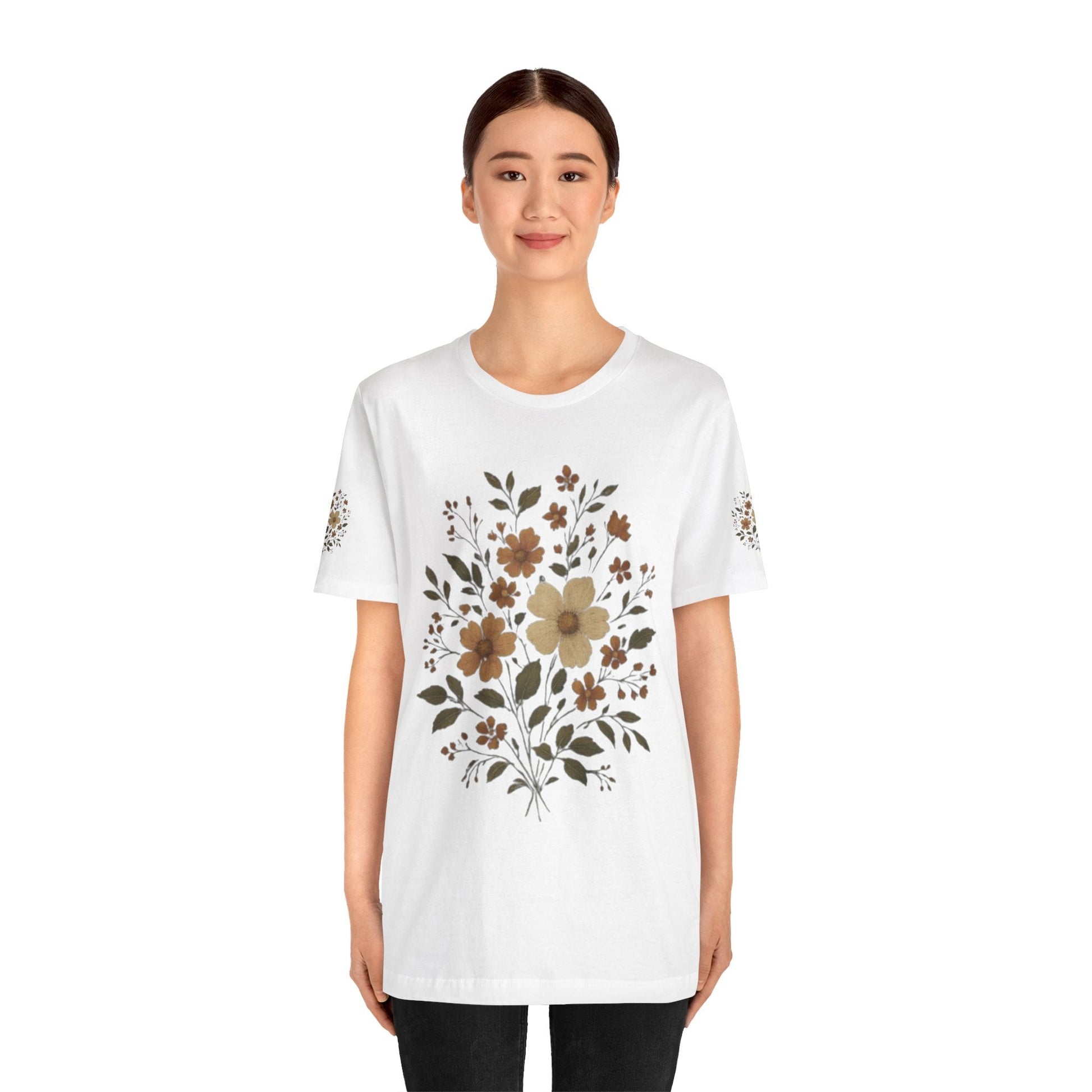 Boho Floral Tee Printify
