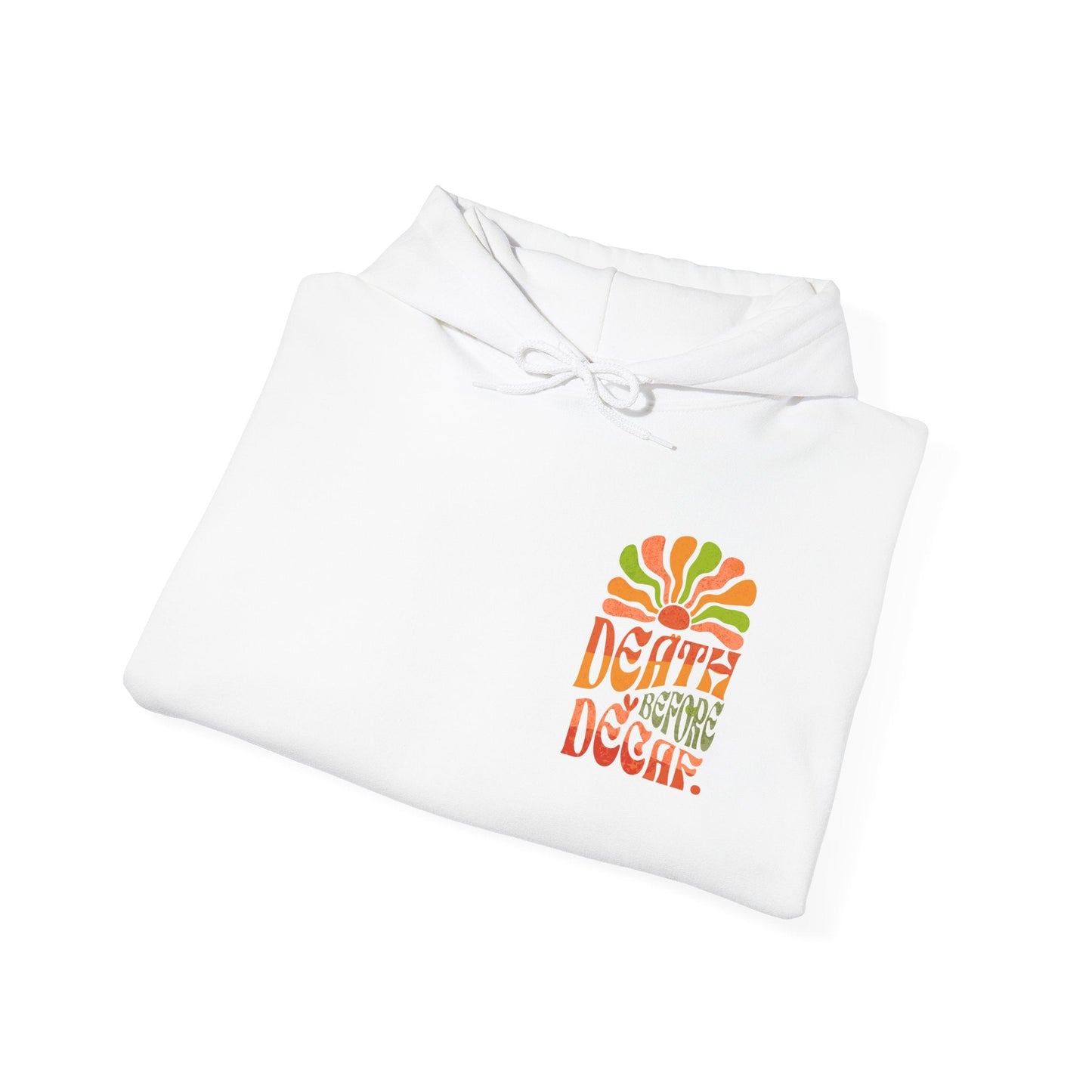 Colorful Retro Hoodie - Perfect for Cozy Days and Celebrations Printify