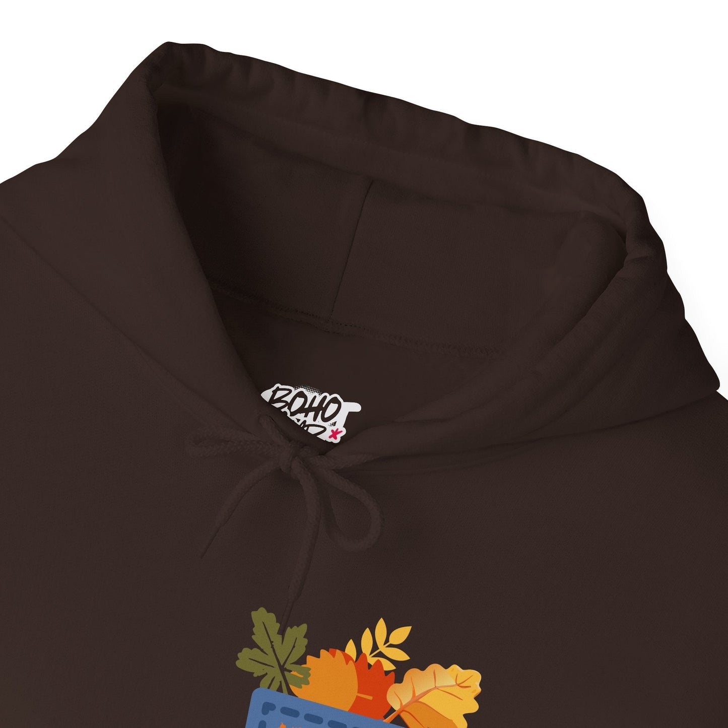 Floral Pocket Hoodie - Cozy Unisex Sweatshirt for Gardening Lovers Boho Wear