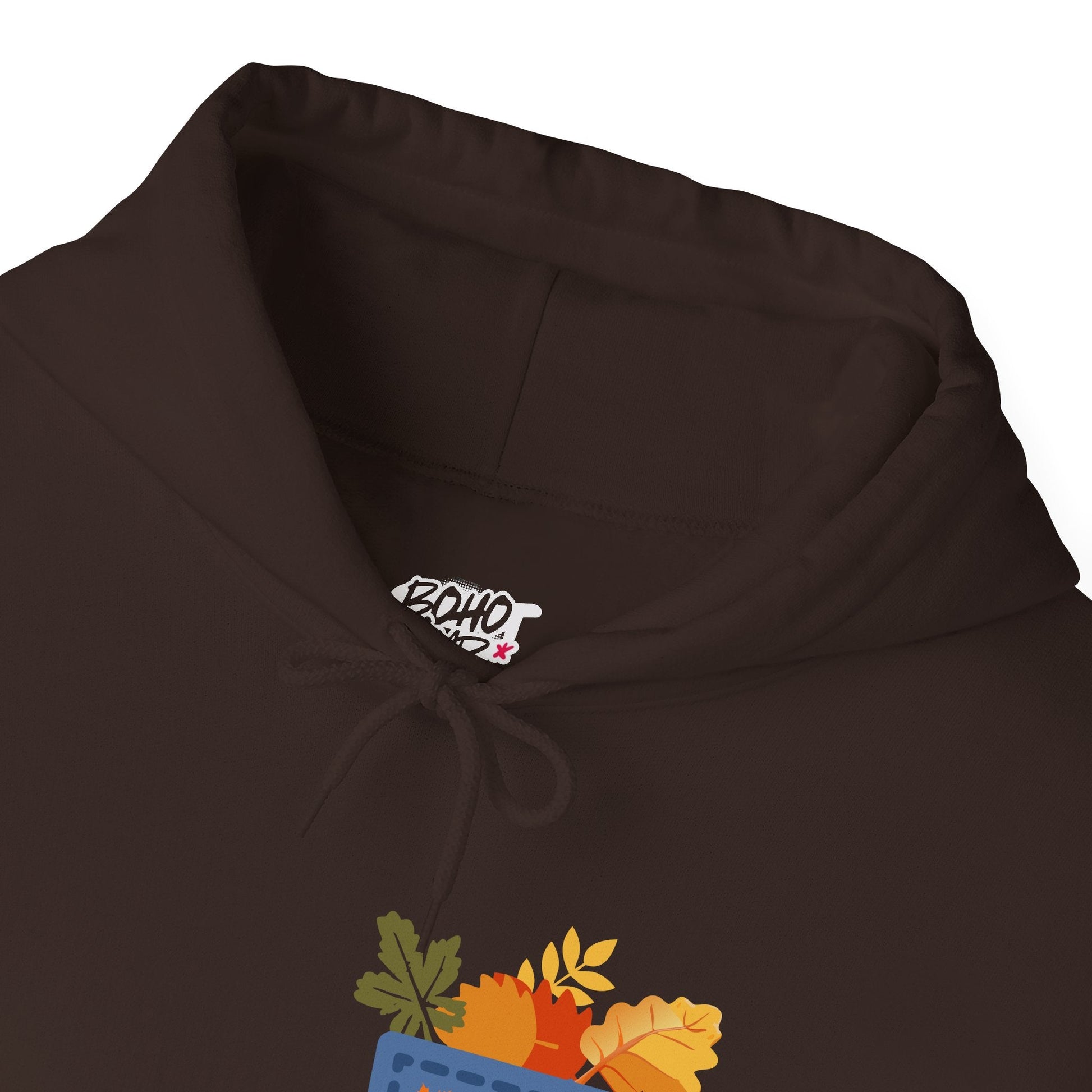 Floral Pocket Hoodie - Cozy Unisex Sweatshirt for Gardening Lovers Boho Wear