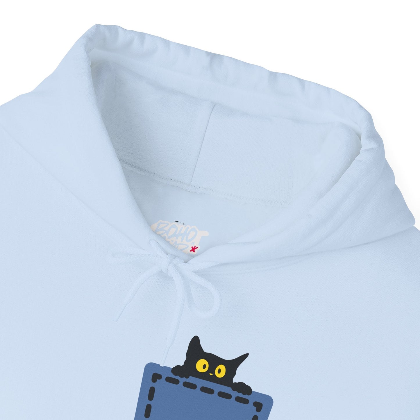 Cat Pocket Hoodie | Cute Cat Lover Gift, Unisex Printify