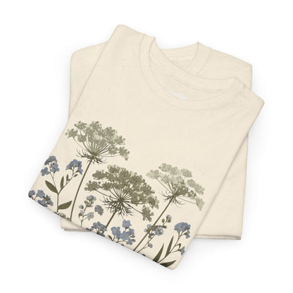 Botanical Art Unisex Heavy Cotton Tee Printify