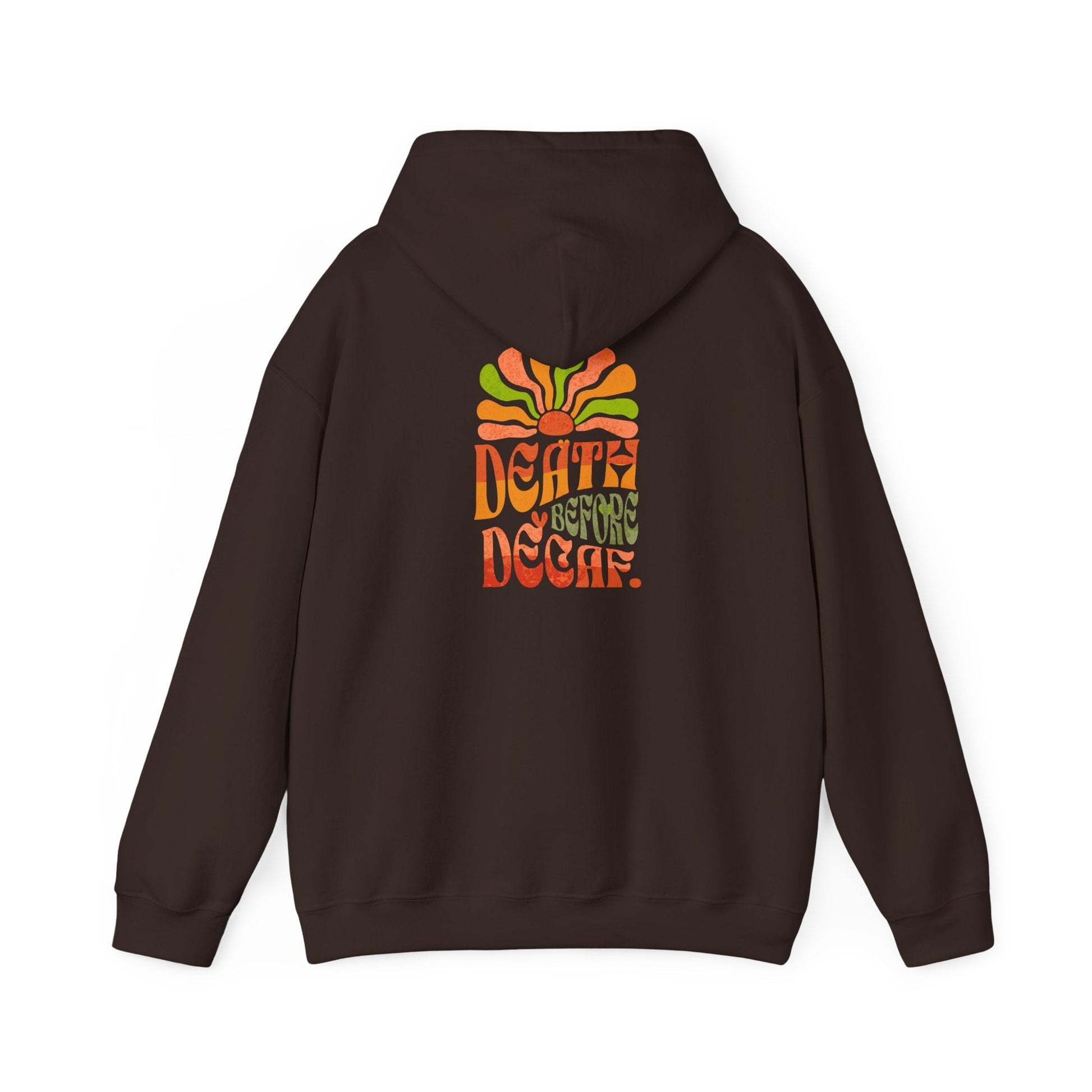 Colorful Retro Hoodie - Perfect for Cozy Days and Celebrations Printify