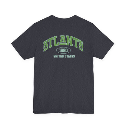 Atlanta Graphic Tee - Unisex Vintage Style T-Shirt, Casual Wear, Souvenir Gift, Travel Fan Apparel, Unique Atlanta Merch Boho Wear