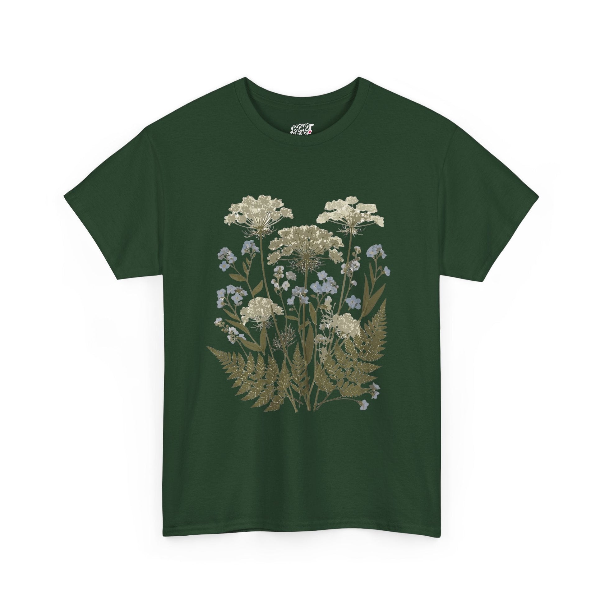 Botanical Art Unisex Heavy Cotton Tee Printify