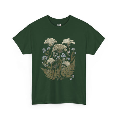 Botanical Art Unisex Heavy Cotton Tee Printify