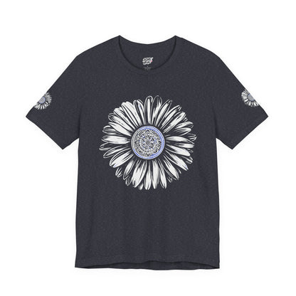 Boho Blue Mandala Tee Boho Wear