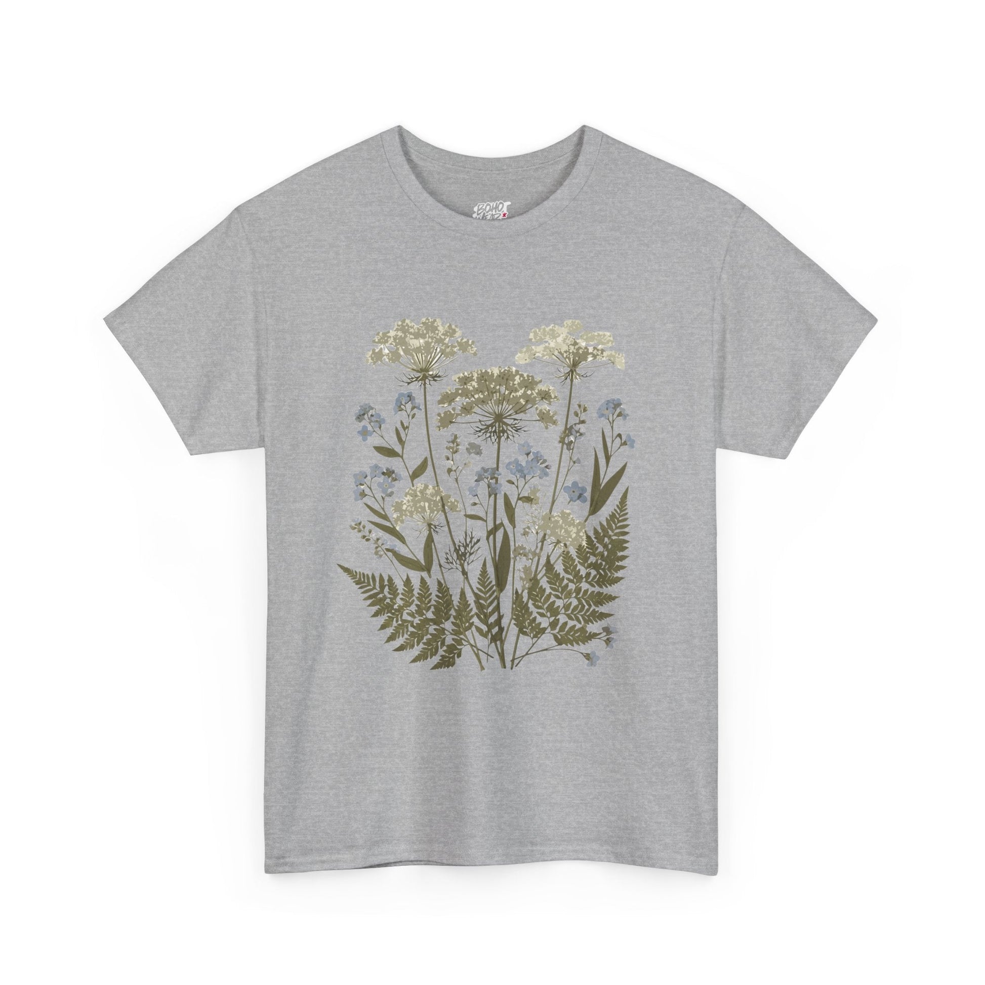Botanical Art Unisex Heavy Cotton Tee Printify