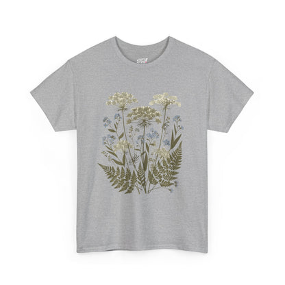 Botanical Art Unisex Heavy Cotton Tee Printify