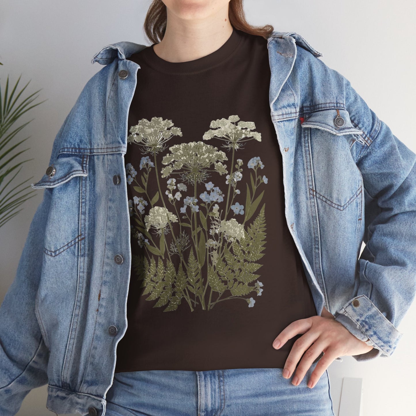Botanical Art Unisex Heavy Cotton Tee Printify