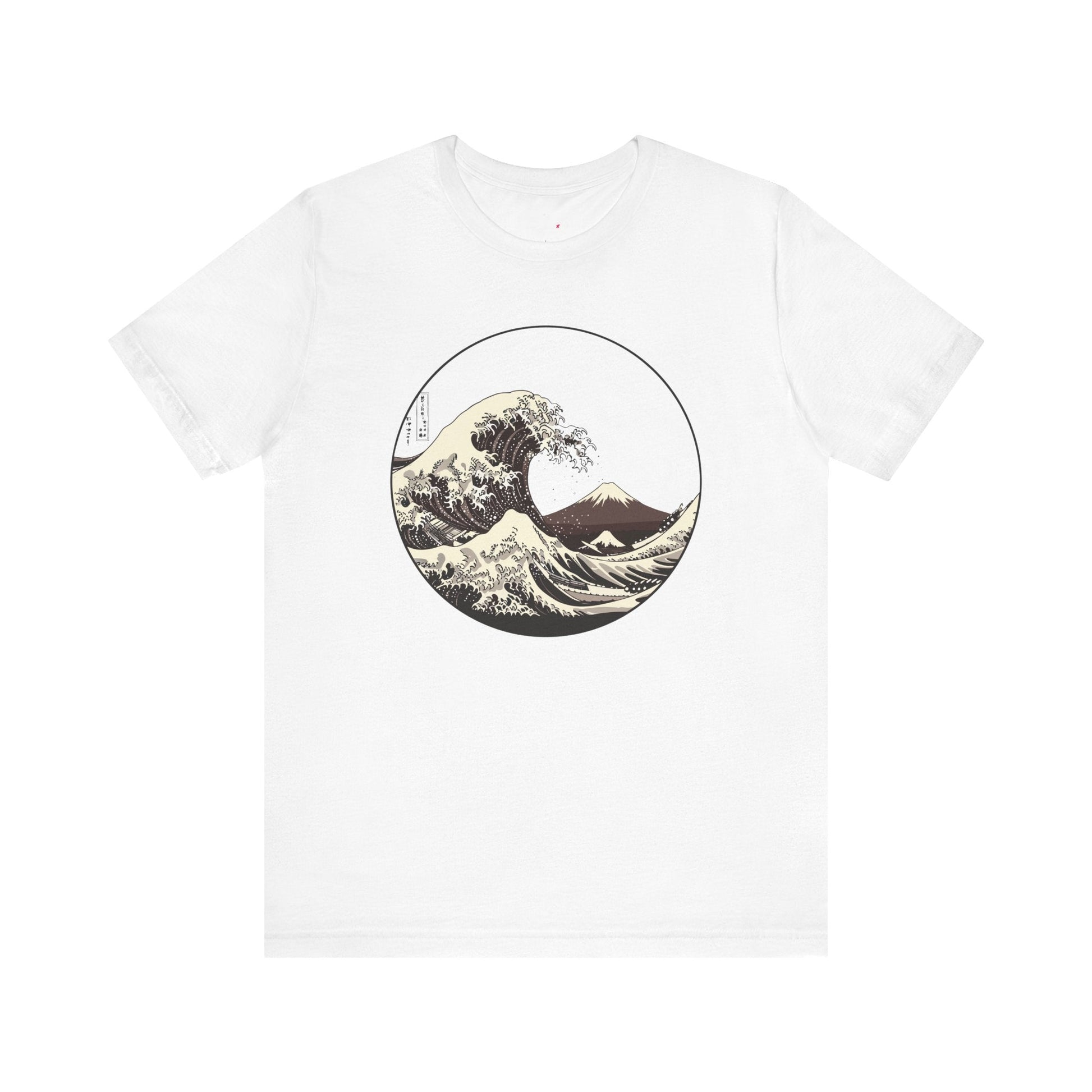 Ocean Wave Graphic Tee | Cool Casual Wear, Beach Lover Gift, Art Inspired Shirt, Summer Attire, Gift for Him/Her Printify