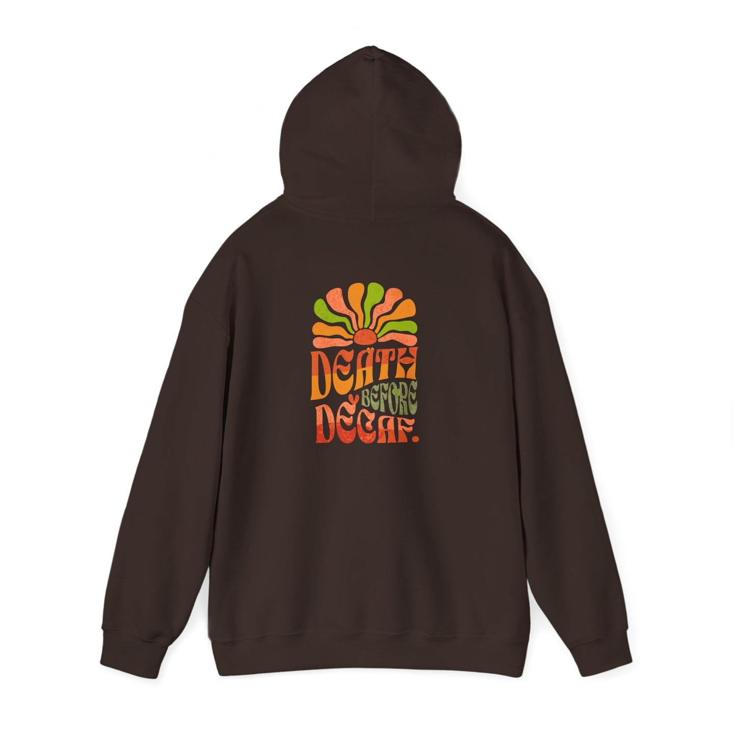 Colorful Retro Hoodie - Perfect for Cozy Days and Celebrations Printify