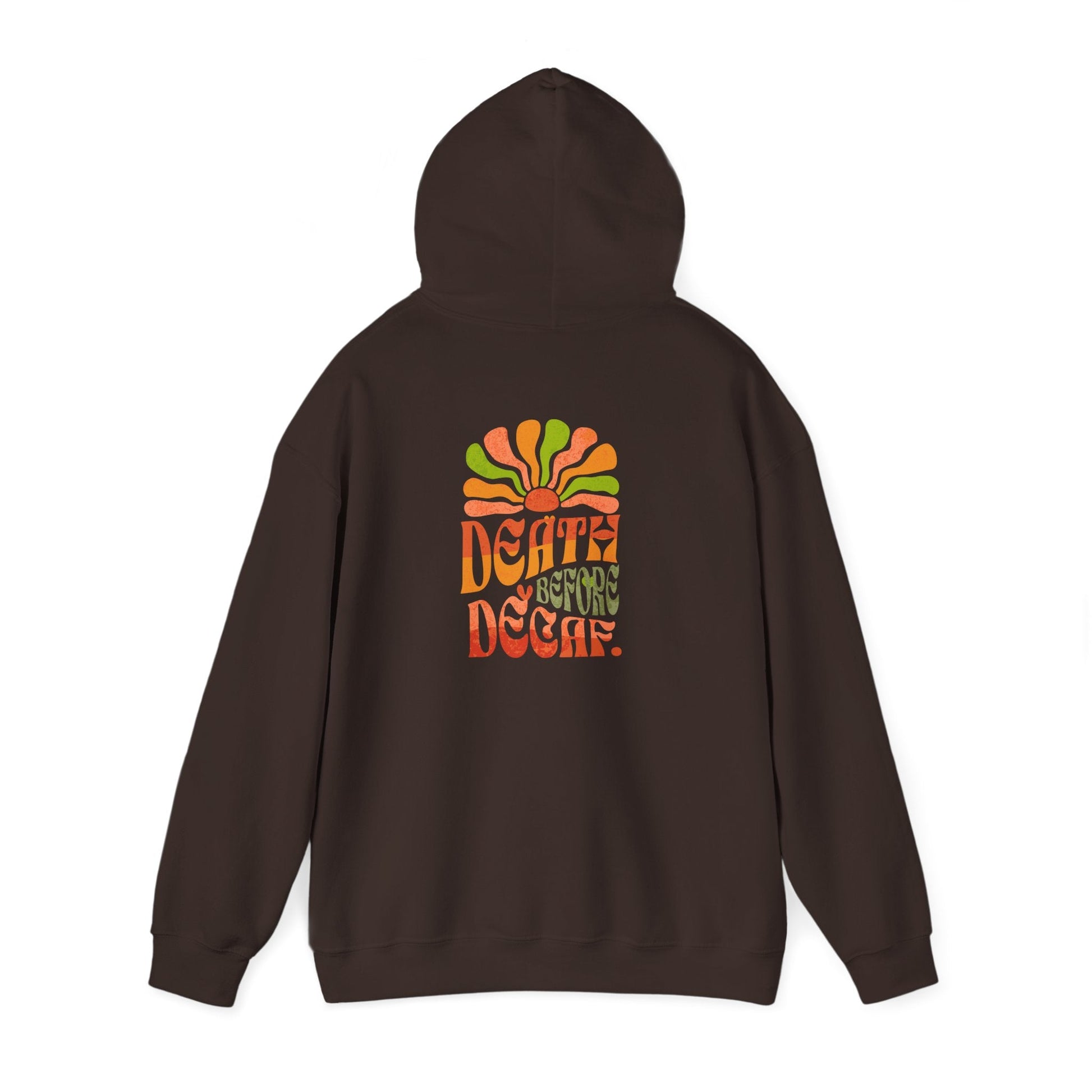 Colorful Retro Hoodie - Perfect for Cozy Days and Celebrations Printify