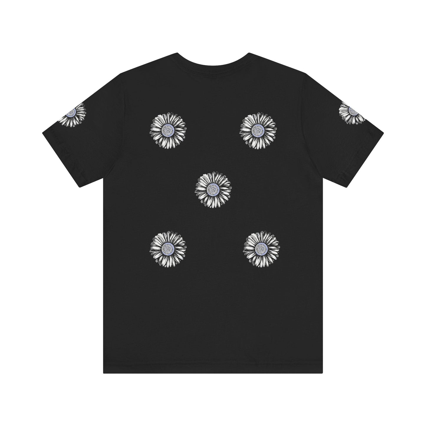 Boho Blue Mandala Tee Printify