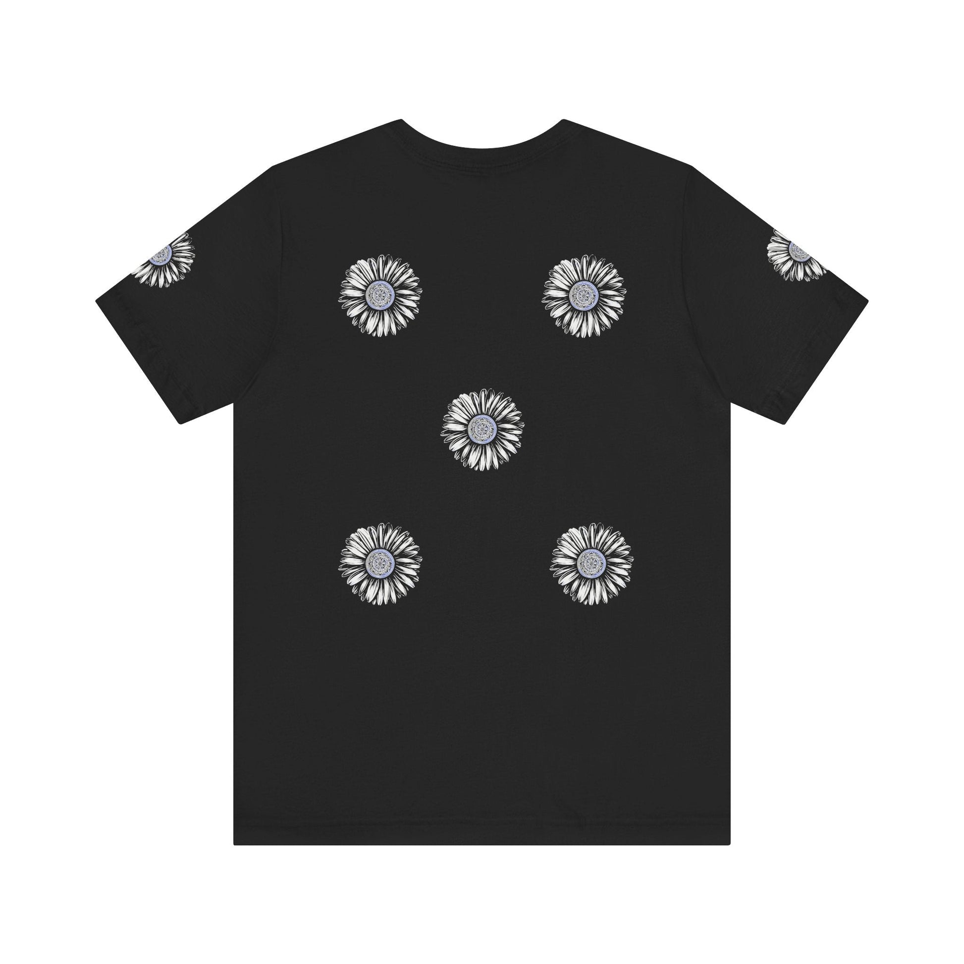 Boho Blue Mandala Tee Printify