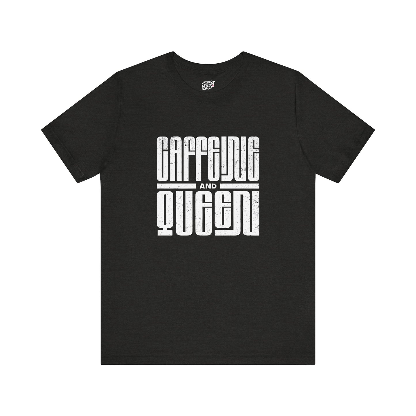 T-Shirt for Coffee Lovers - Caffeine Queen Design Printify