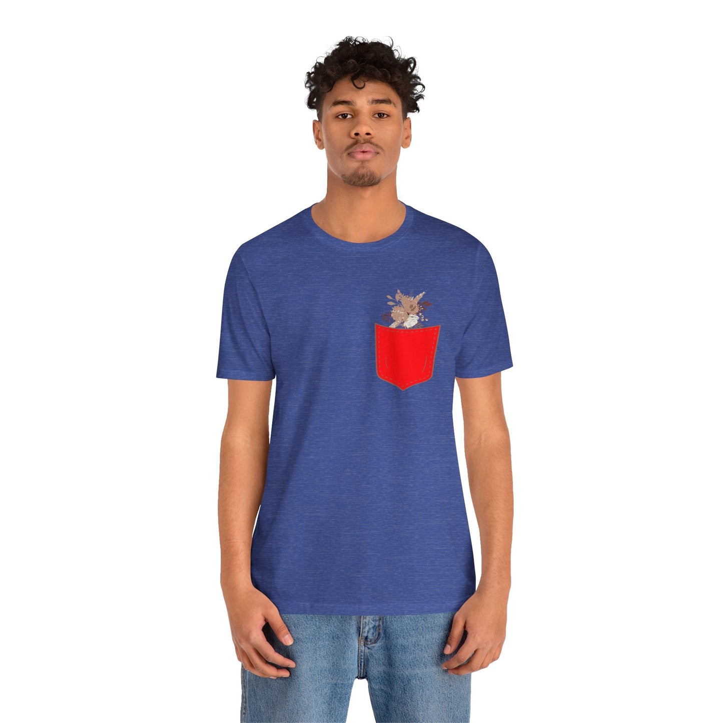 Pocket and Dry Flowers Tee Printify
