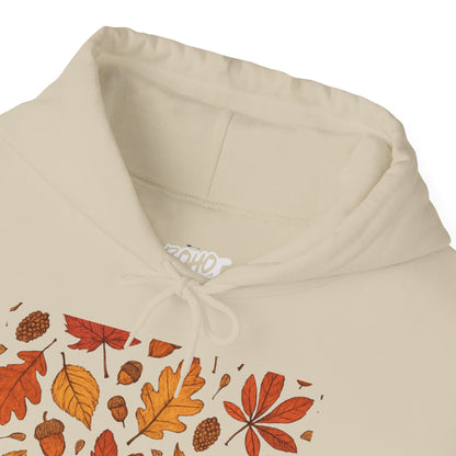 Vintage Autumn Unisex Hoodie Sweatshirt - Pattern Design Boho Wear