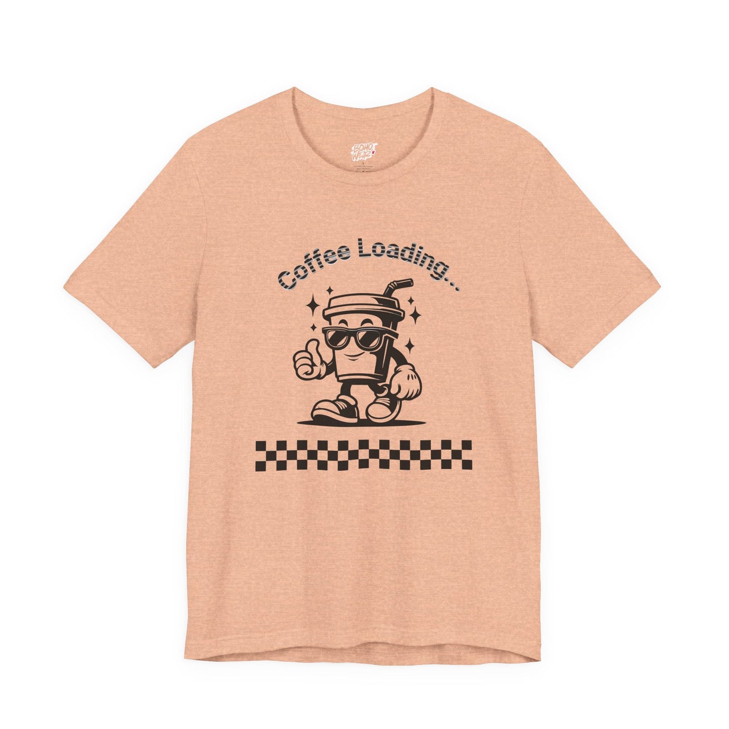 Coffee Loading Retro Tee Boho Wear