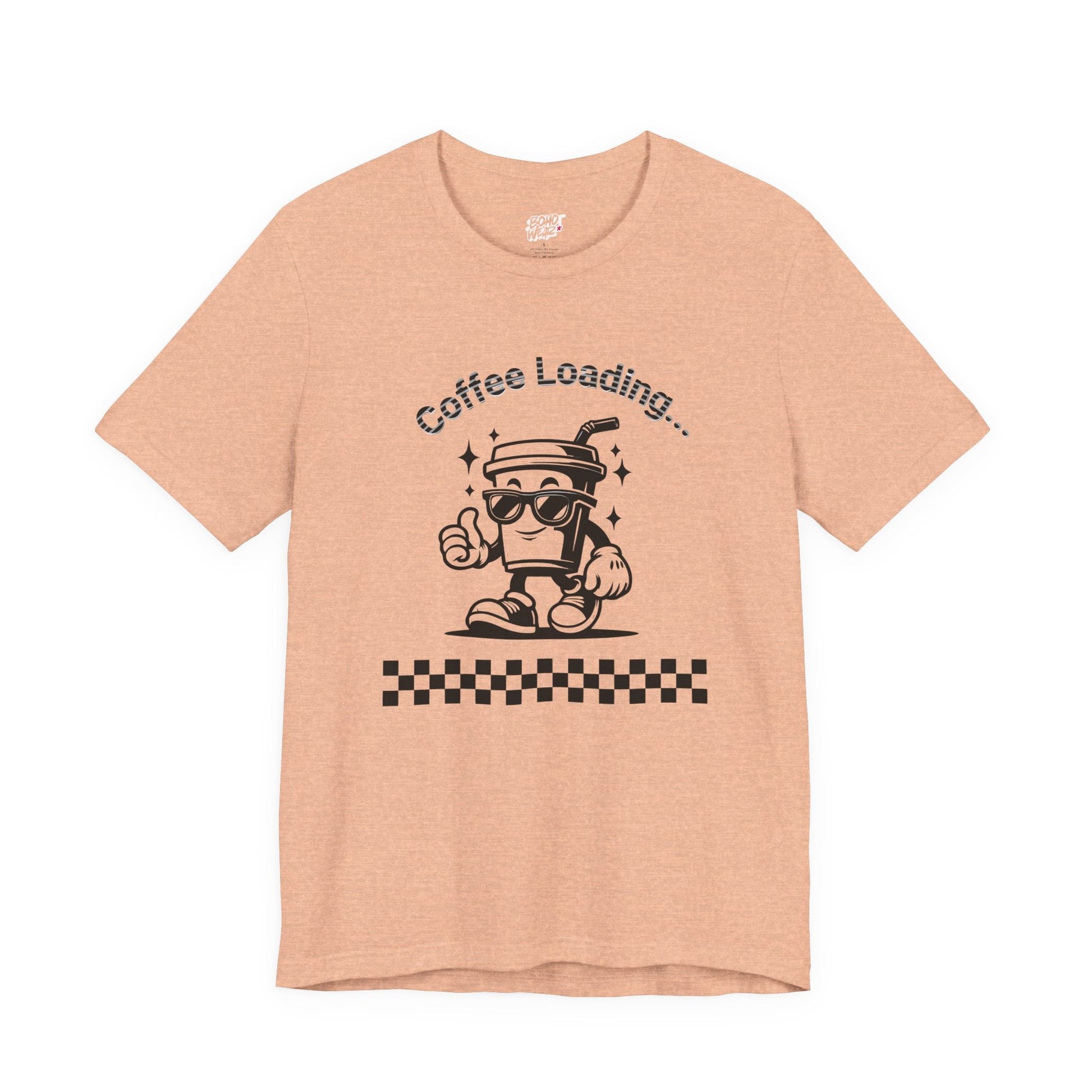 Coffee Loading Retro Tee Boho Wear