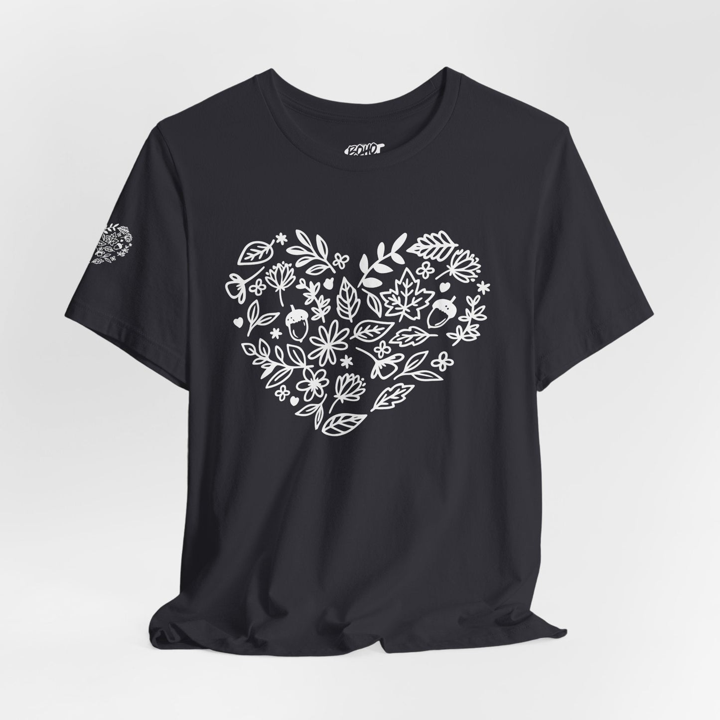 Floral Heart Tee Printify