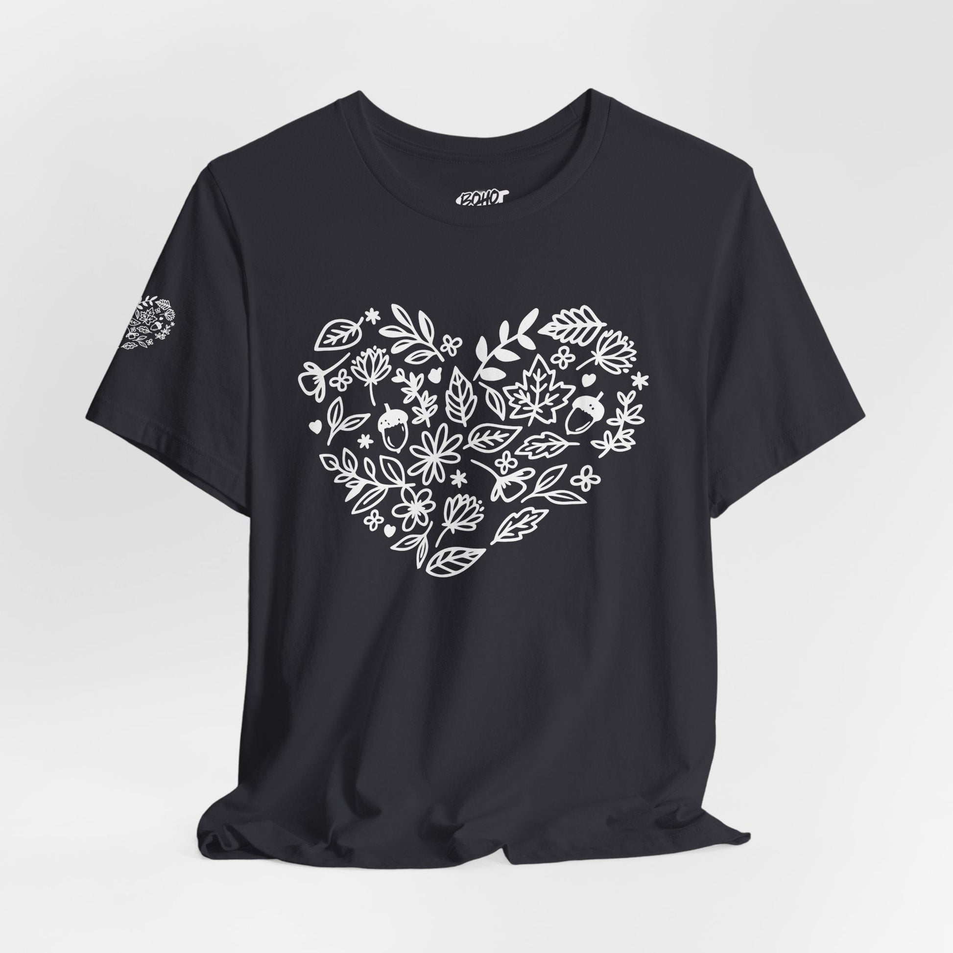 Floral Heart Tee Printify