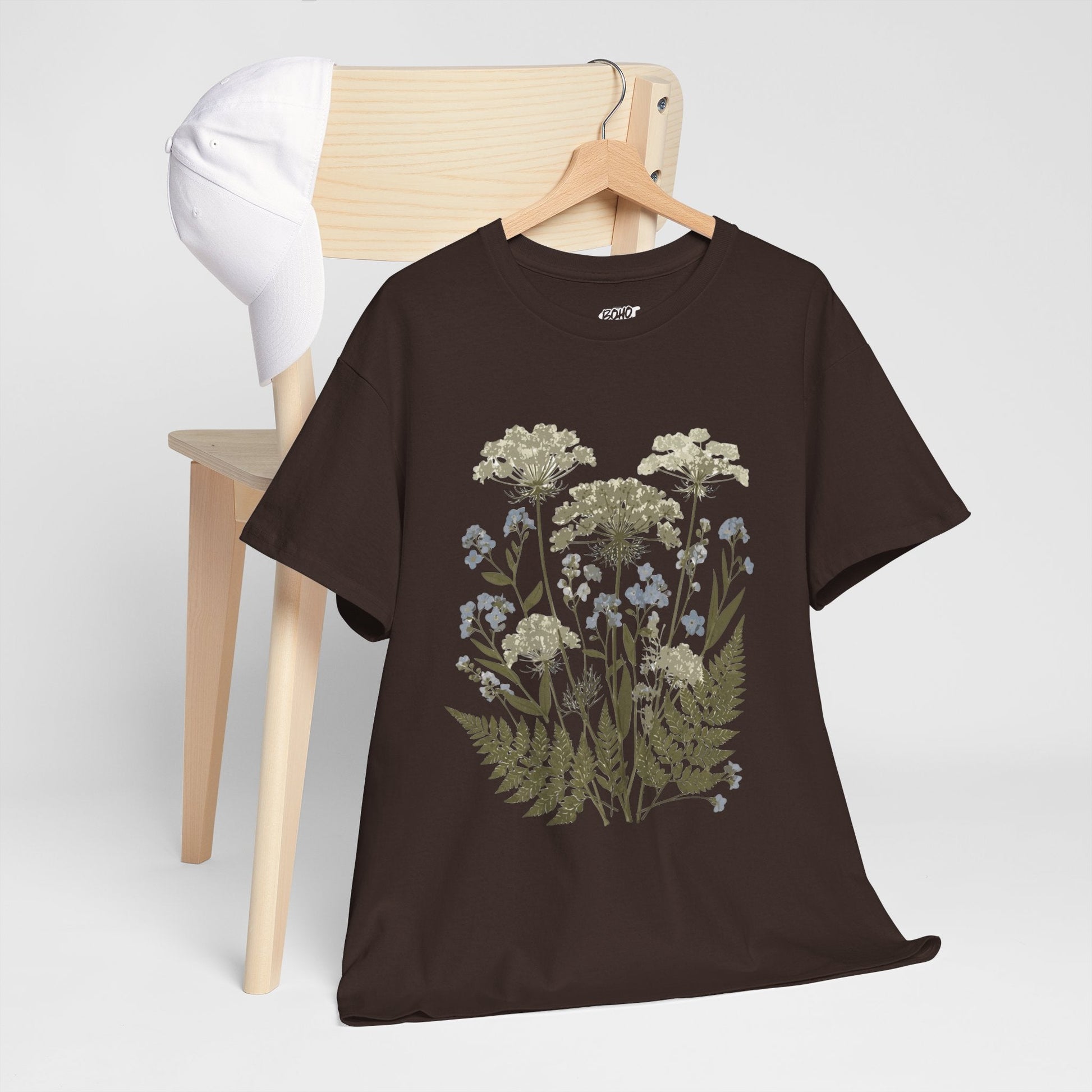 Botanical Art Unisex Heavy Cotton Tee Printify