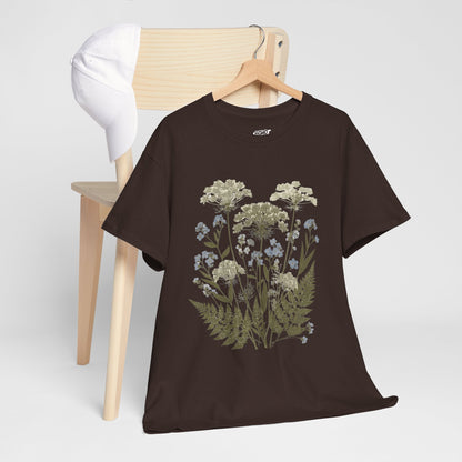 Botanical Art Unisex Heavy Cotton Tee Printify