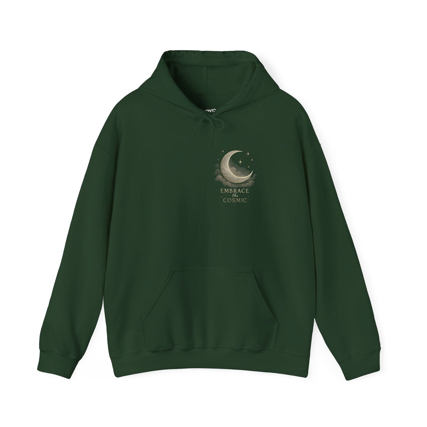 Space Embrace Hoodie Sweatshirt Printify
