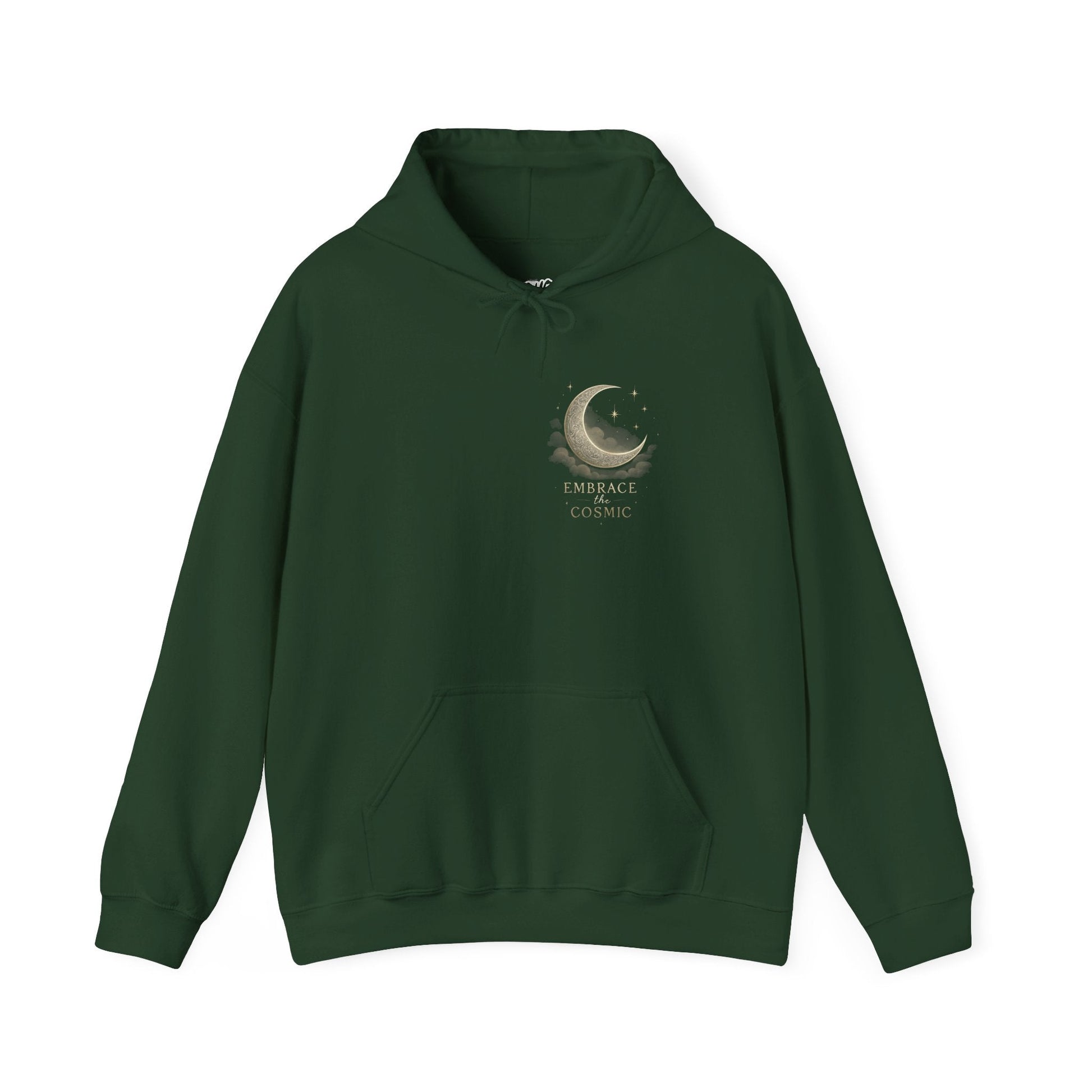 Space Embrace Hoodie Sweatshirt Printify
