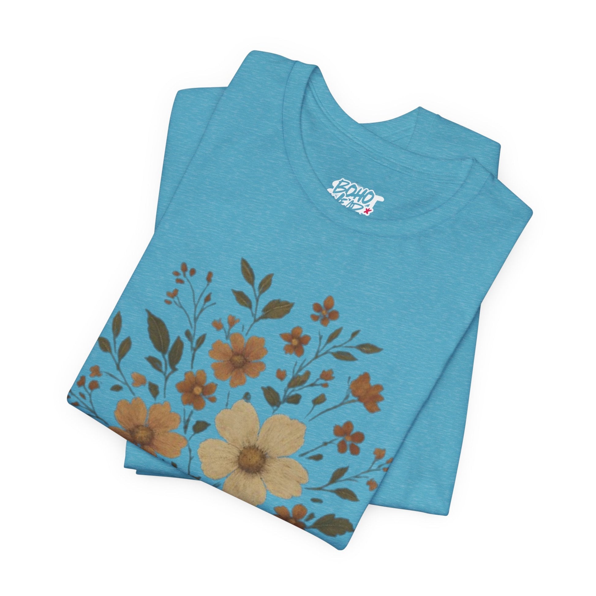 Boho Floral Tee Boho Wear