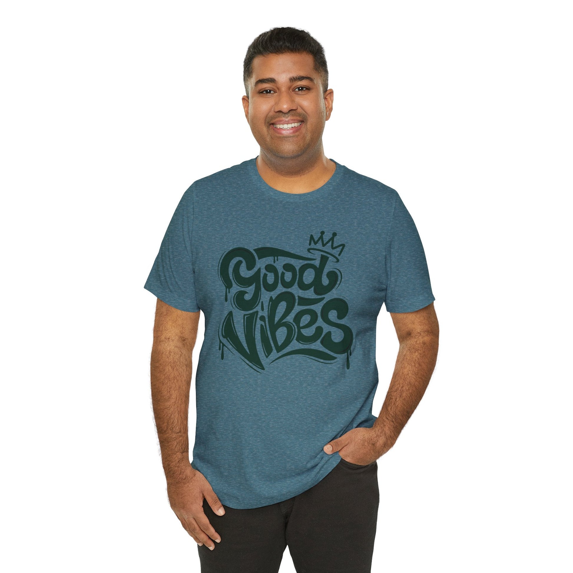 Good Vibes Unisex Jersey Tee Printify