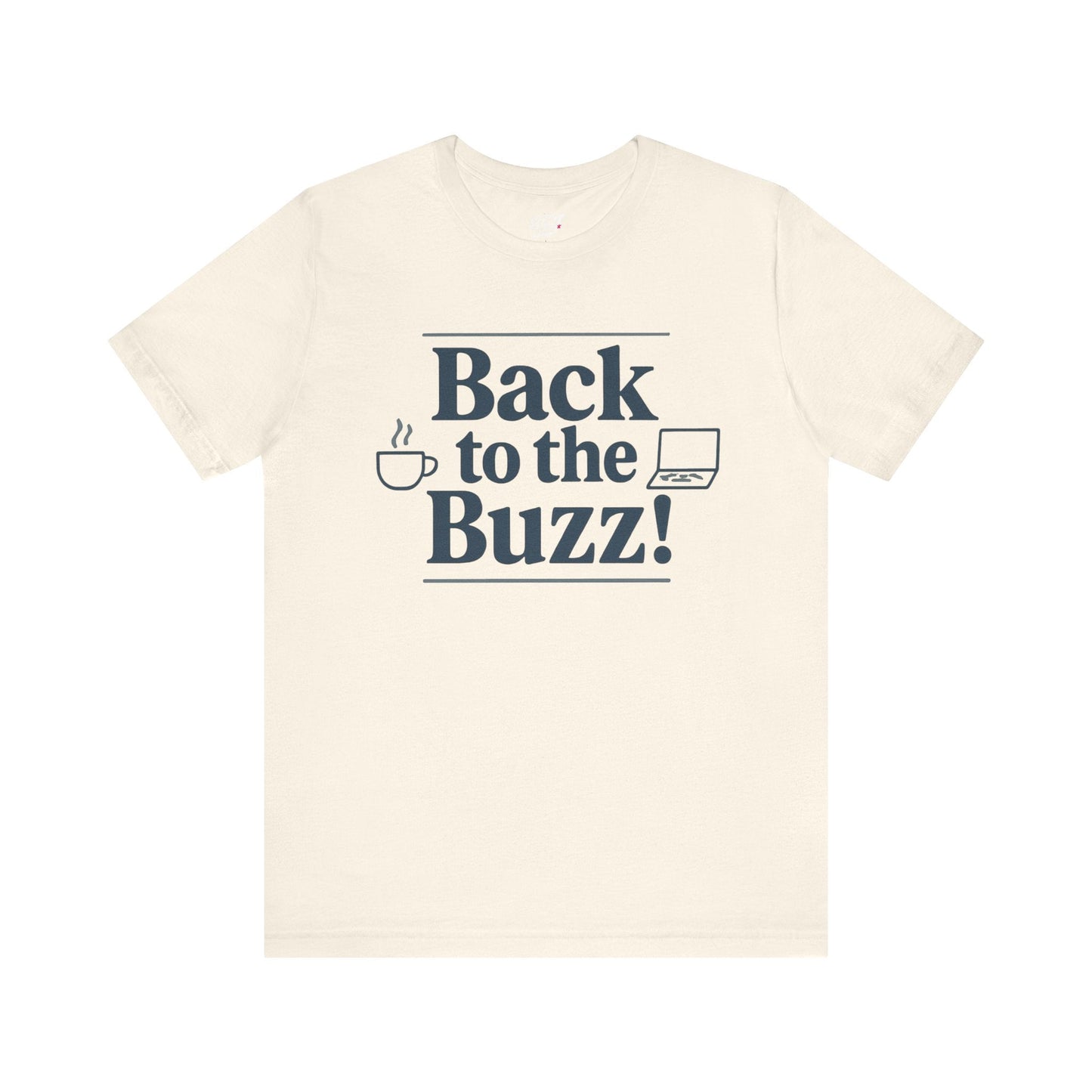 T-Shirt - 'Back to the Buzz' Unisex Jersey Short Sleeve Tee Printify